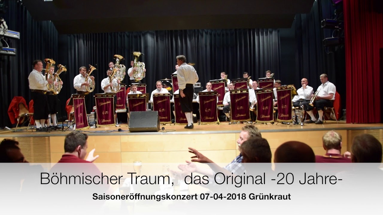 Böhmischer Traum, das Original Scherzachtaler Blasmusik 2018 April