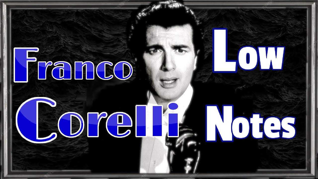 Franco Corelli's incredible Low Register (Tenor Low Notes)