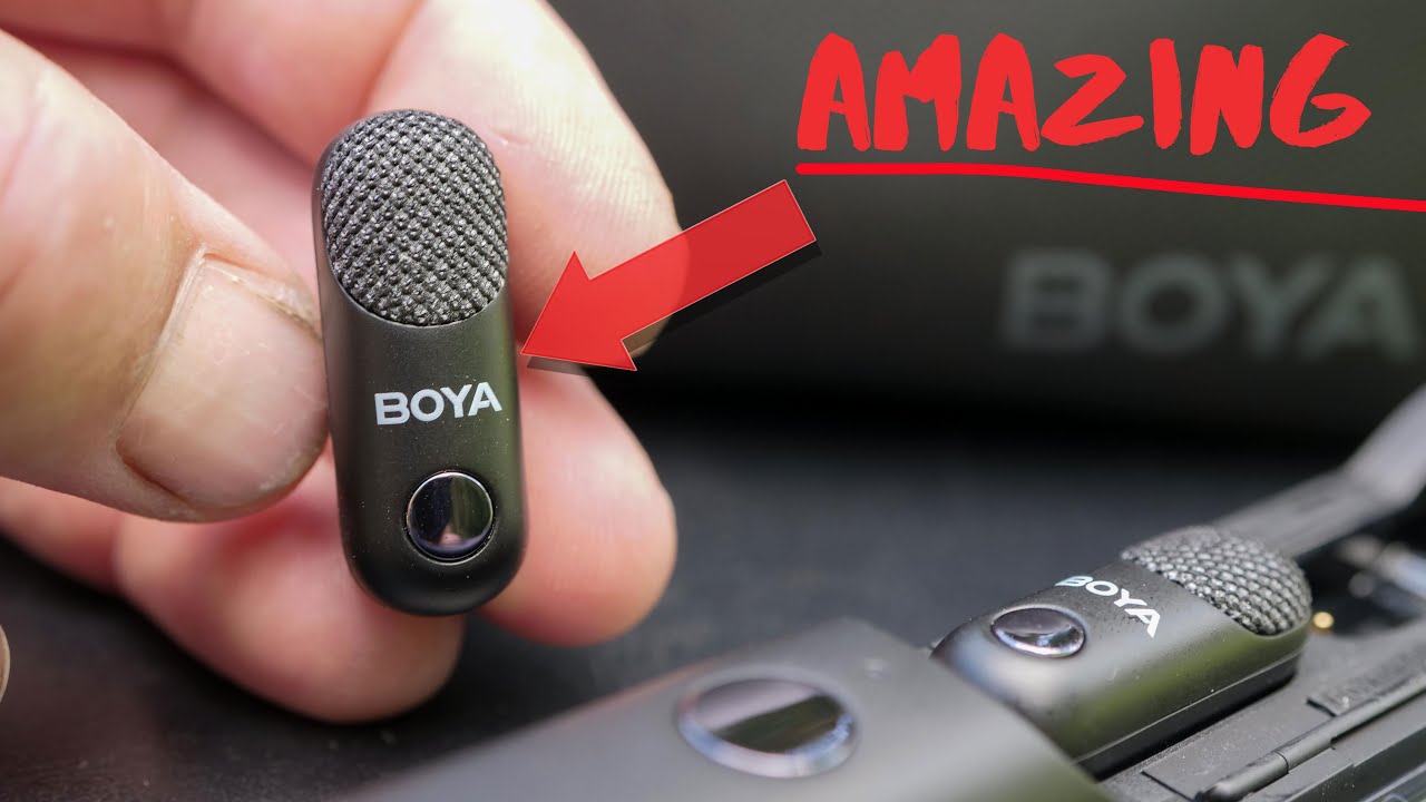 BOYA Magic - Wireless Mini Microphones with AI Noise Reduction