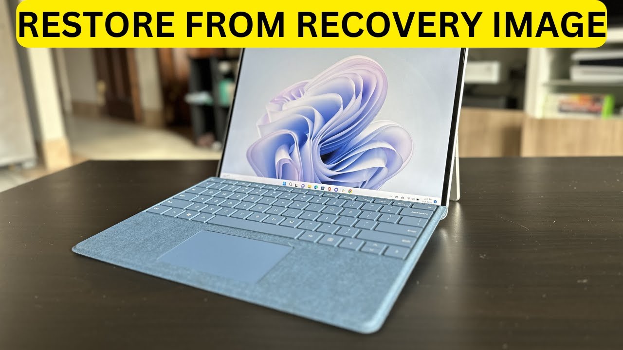 Как восстановить Microsoft Surface Pro из образа восстановления