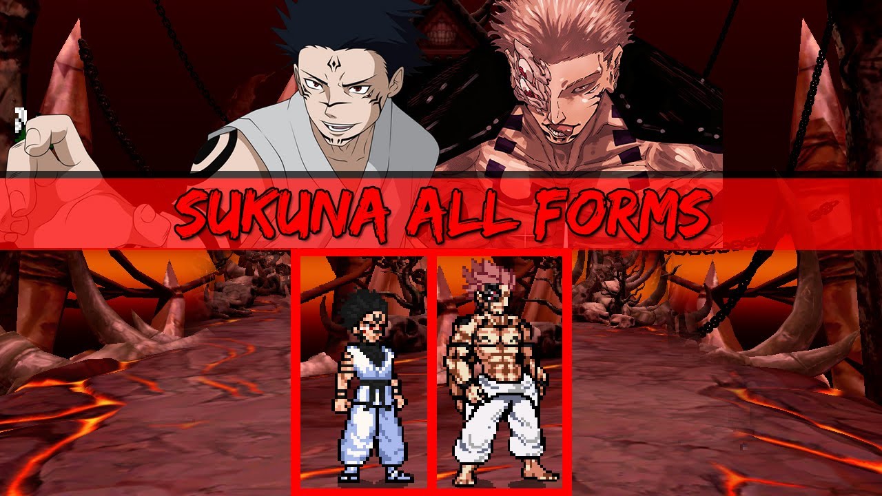 Mugen char Sukuna Shinjuku all forms Edit by JVL Mugen e Wesley mugen