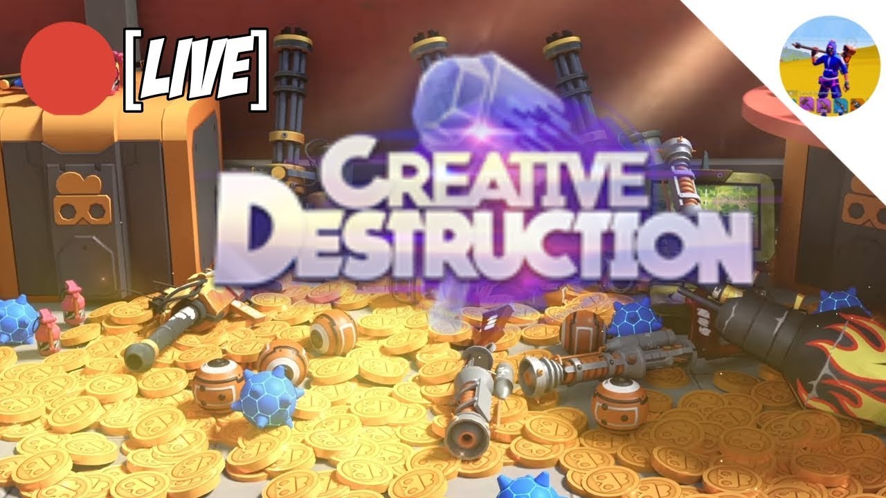 [LIVE 🔴] CREATIVE DESTRUCTION BUILD BATTLE!! | CUSTOM ROOMS | 🔴ASIA &bull; MOBILE!