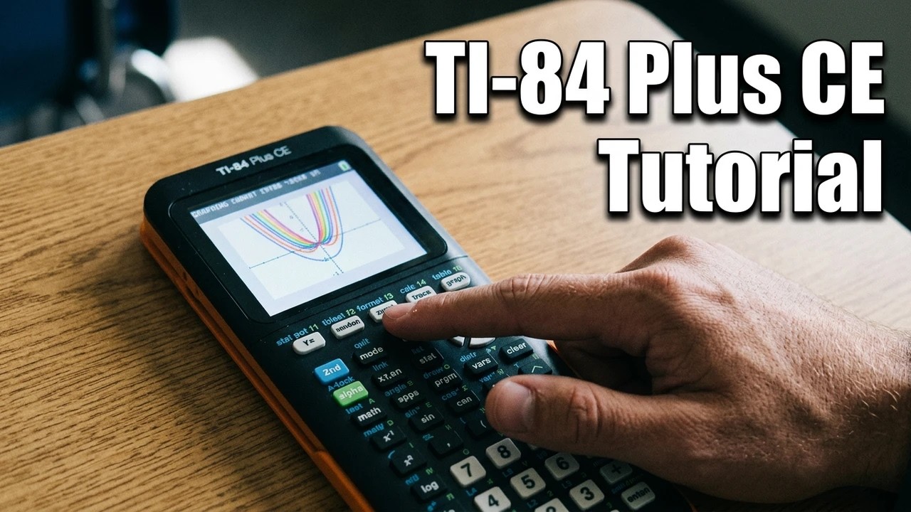 Calculator Tutorial - Intro to the TI-84 Plus CE!