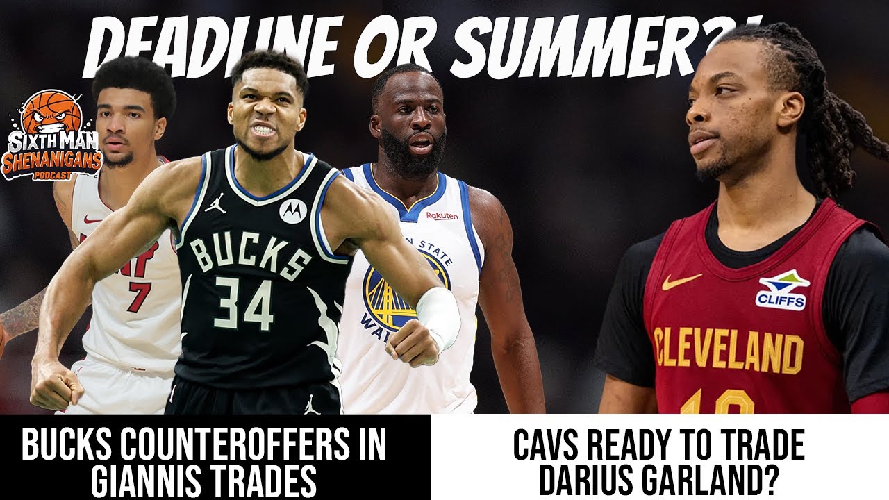 Bucks FIRE BACK in Giannis Trade Talks 👀 Warriors ALL-IN? | Cavs Ready to Trade Darius Garland?