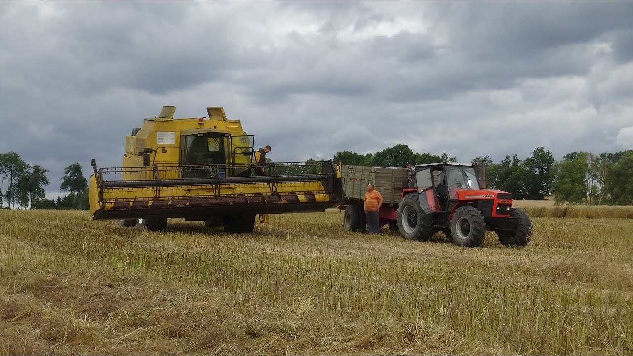 ☆Vlog #17 Żniwa rzepaczane jak to u nas wygląda?☆New Holland TX 68 Plus☆