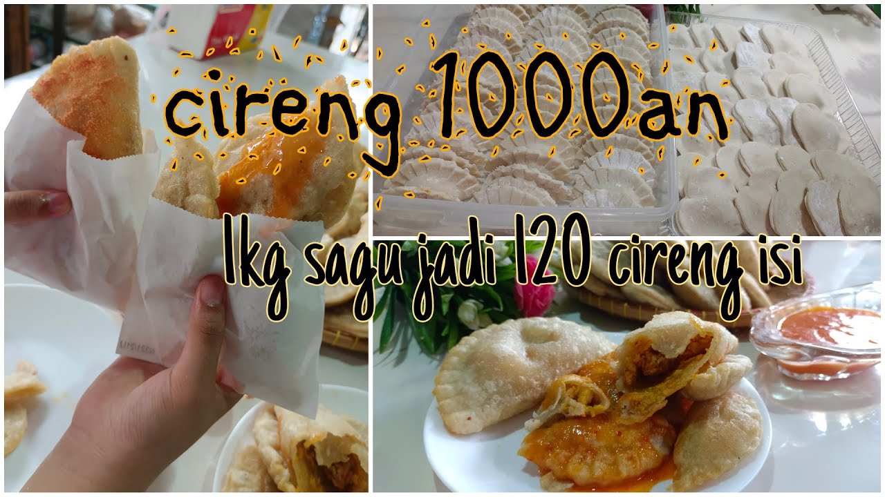 resep cireng isi ayam suwir 1000an❗ ide jualan untung banyak
