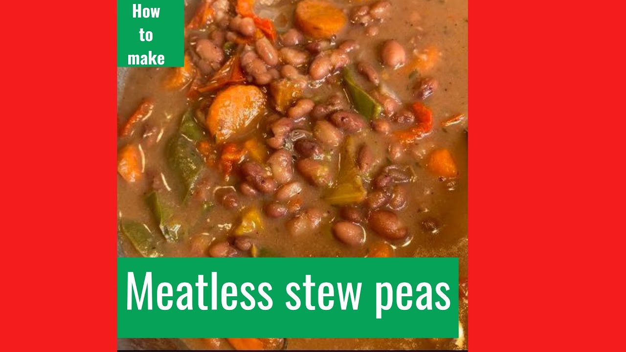 Stew peas|meatless