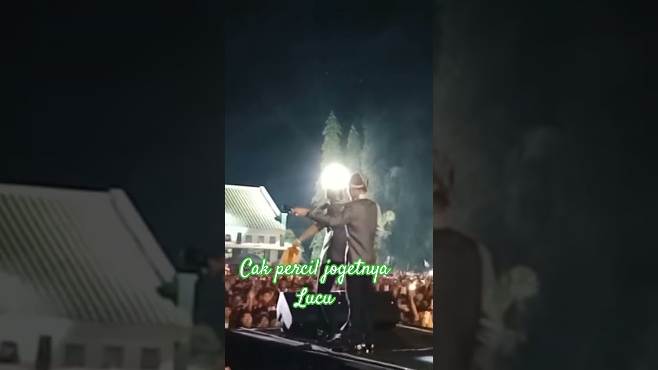 Cak percil konser di Probolinggo. #cakprecil #cakpercillucu