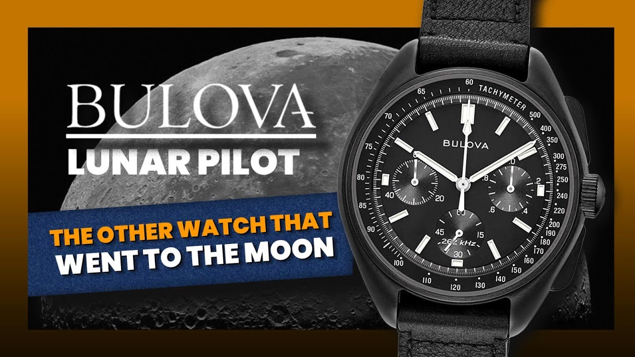 Bulova Lunar Pilot All Black 98A186 🌑 FROM THE MOON to my wrist. Quartz Watch