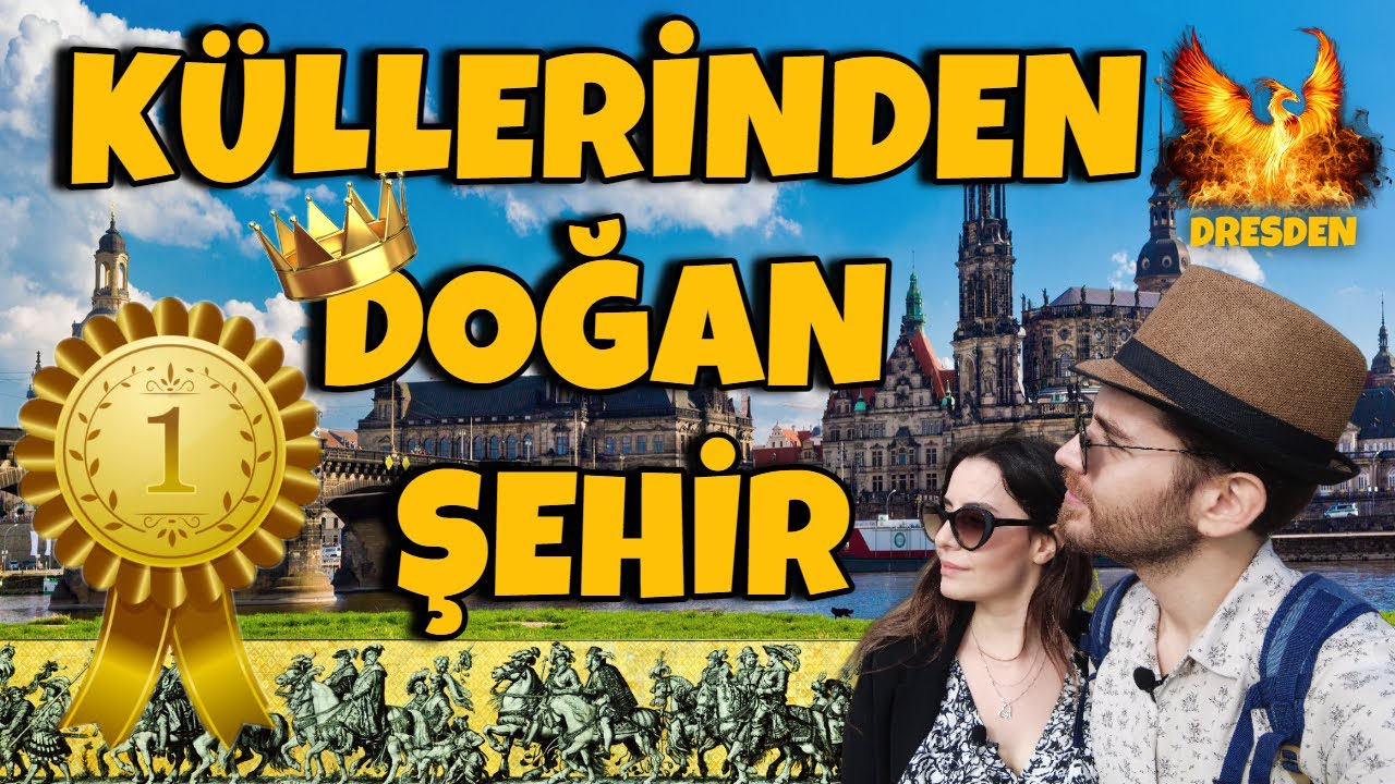 ALMANYA DRESDEN MACERASI | HARİKA Mutlaka Listeye Alınmalı | Manzara Tarihi Binalar | Yurtdışı 4K