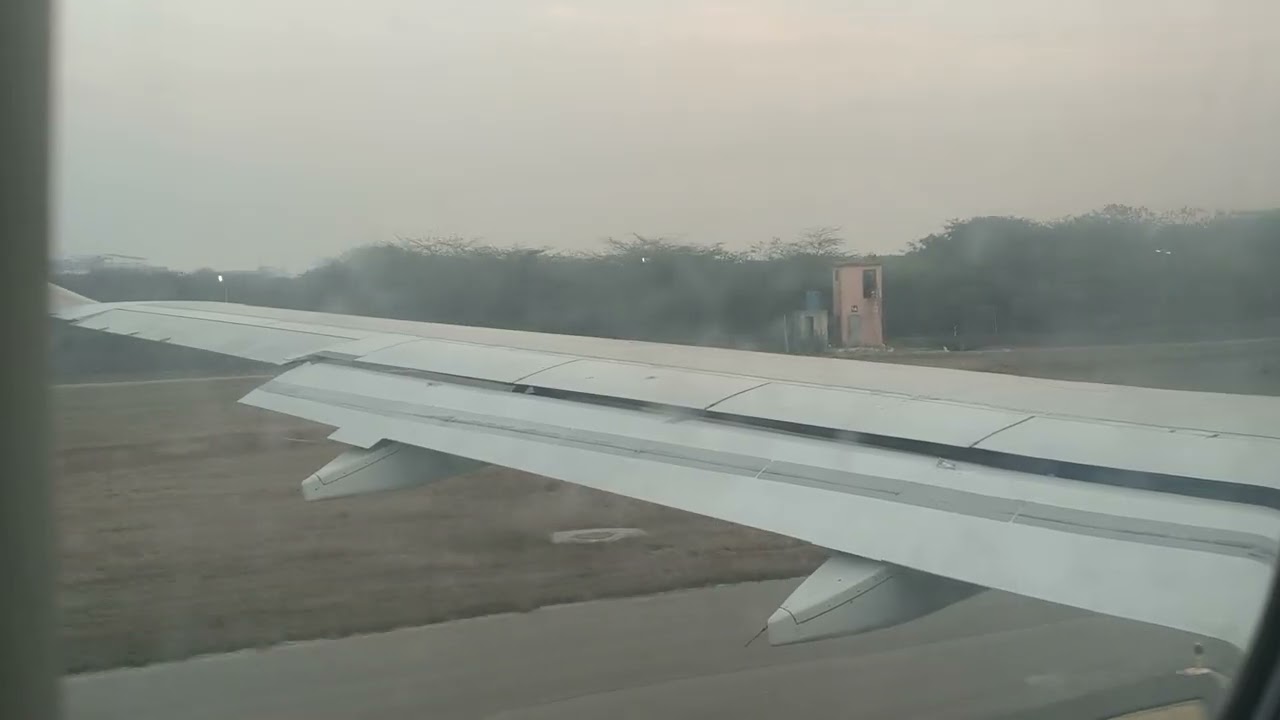 Lahore to Karachi by Air, PK305 complete take off from Lahore, Winter flying, PIA privatization
