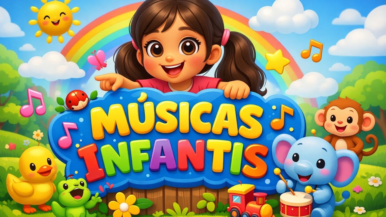 MÚSICAS INFANTIS 🎶 MÚSICAS PARA CRIANÇAS 🎶 MUNDO MUSICAL DA ELLY 