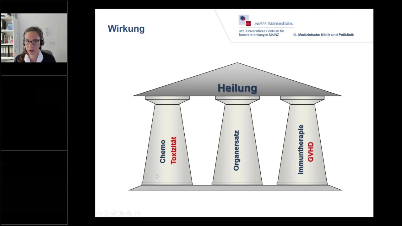 Autologe v.s allogene Stammzelltherapie und Car T-Cell Therapie (Dr. Eva Wagner, Uni-Medizin Mainz)