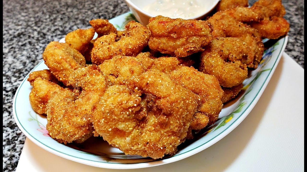 Easy Crunchy Fried Shrimp Recipe | Easy Homemade Tartar Sauce Recipe