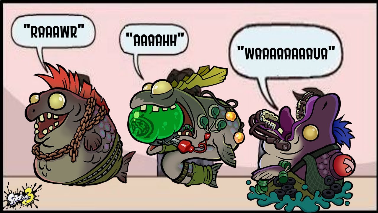 King Salmonid Voice Clips + SFX - Splatoon 3
