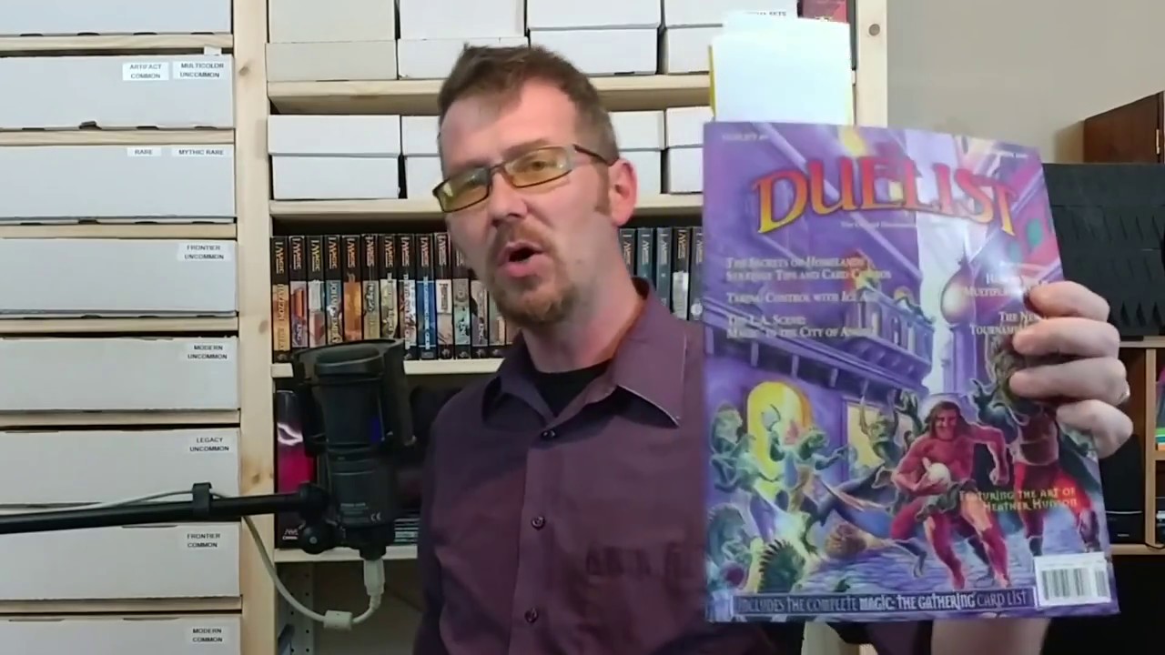 MTG Purple wrote into Wizards as a Kid?!  Letters to The Duelist Magazine