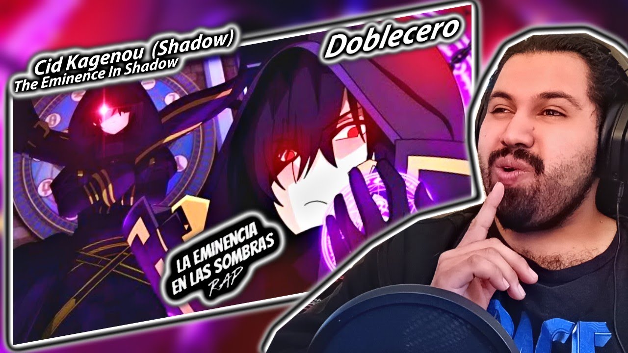 Cid Kagenou Rap (Shadow) | The eminence in shadow | Escondido entre las sombras | Reaccion