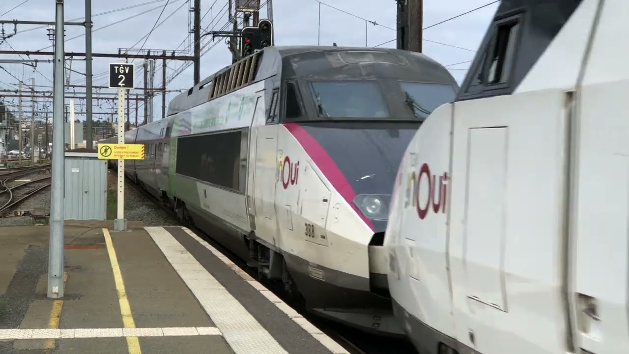 Spéciale TGV Atlantique à Poitiers partie 2