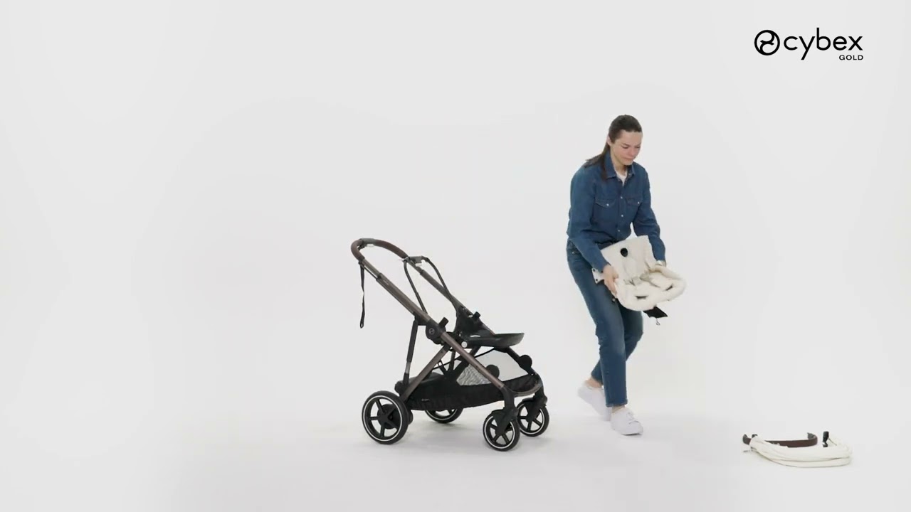 How to Remove the Seat Fabric I Gazelle S e-Gazelle S Strollers I CYBEX