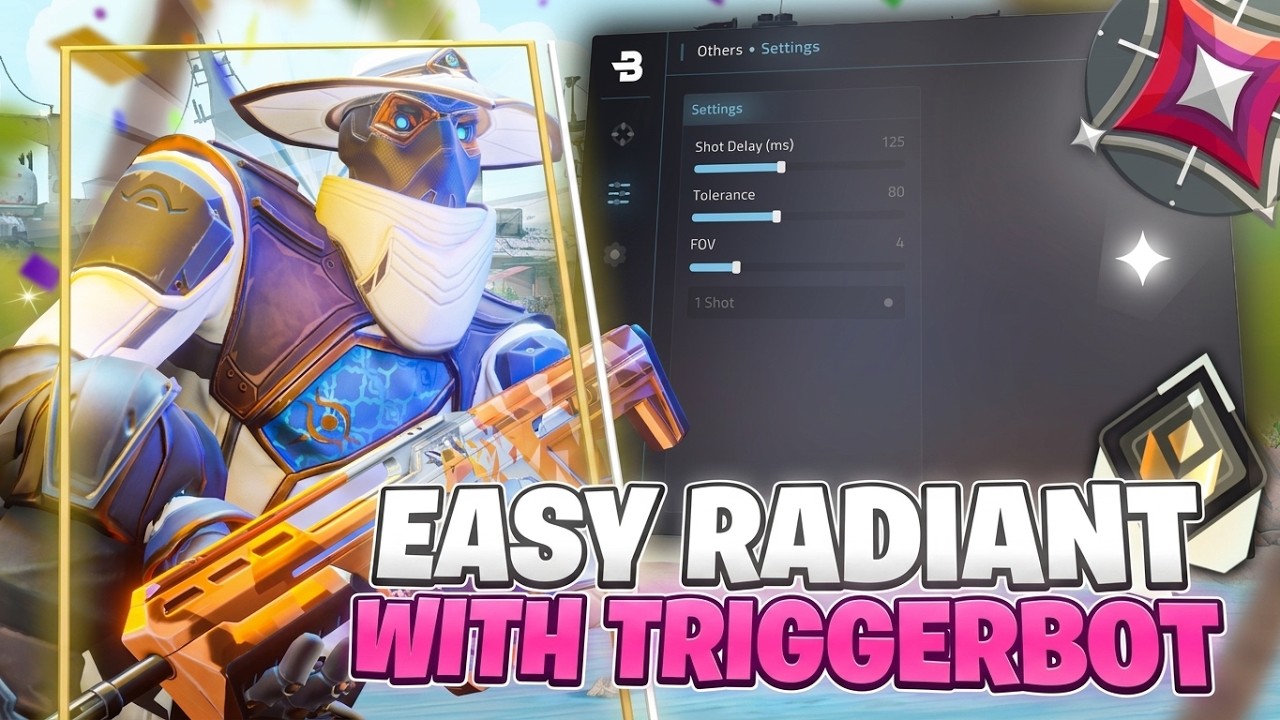 USING THE BEST VALORANT TRIGGERBOT - I GOT RADIANT TOO EASY !! INSANE