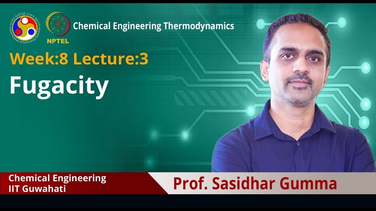 Lec 25: Fugacity