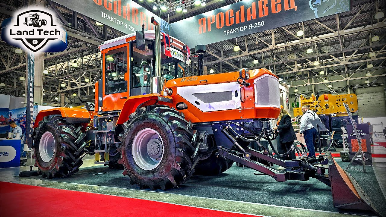 Ярославец Я-250 &mdash; преемник Т-150К? Новый трактор российского производства в деталях!