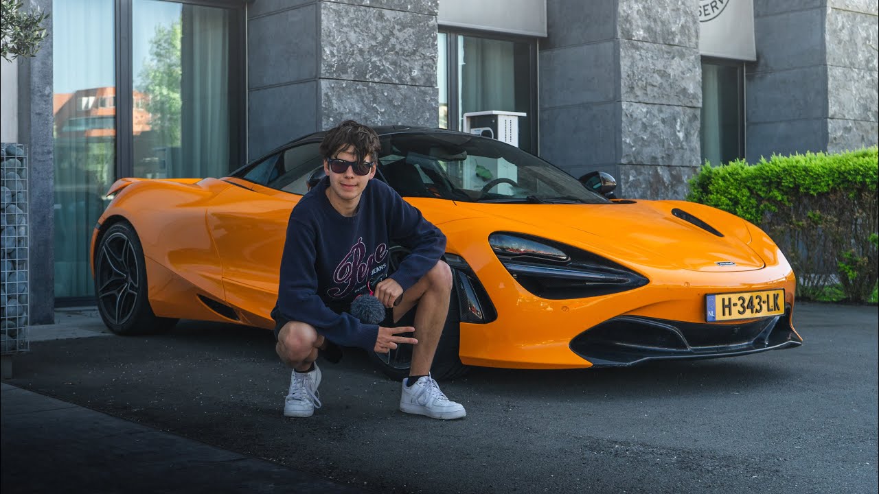 Another Day of Carspotting in Knokke-Heist - (McLaren720s, Lamborghini Urus, SLS Black Series)
