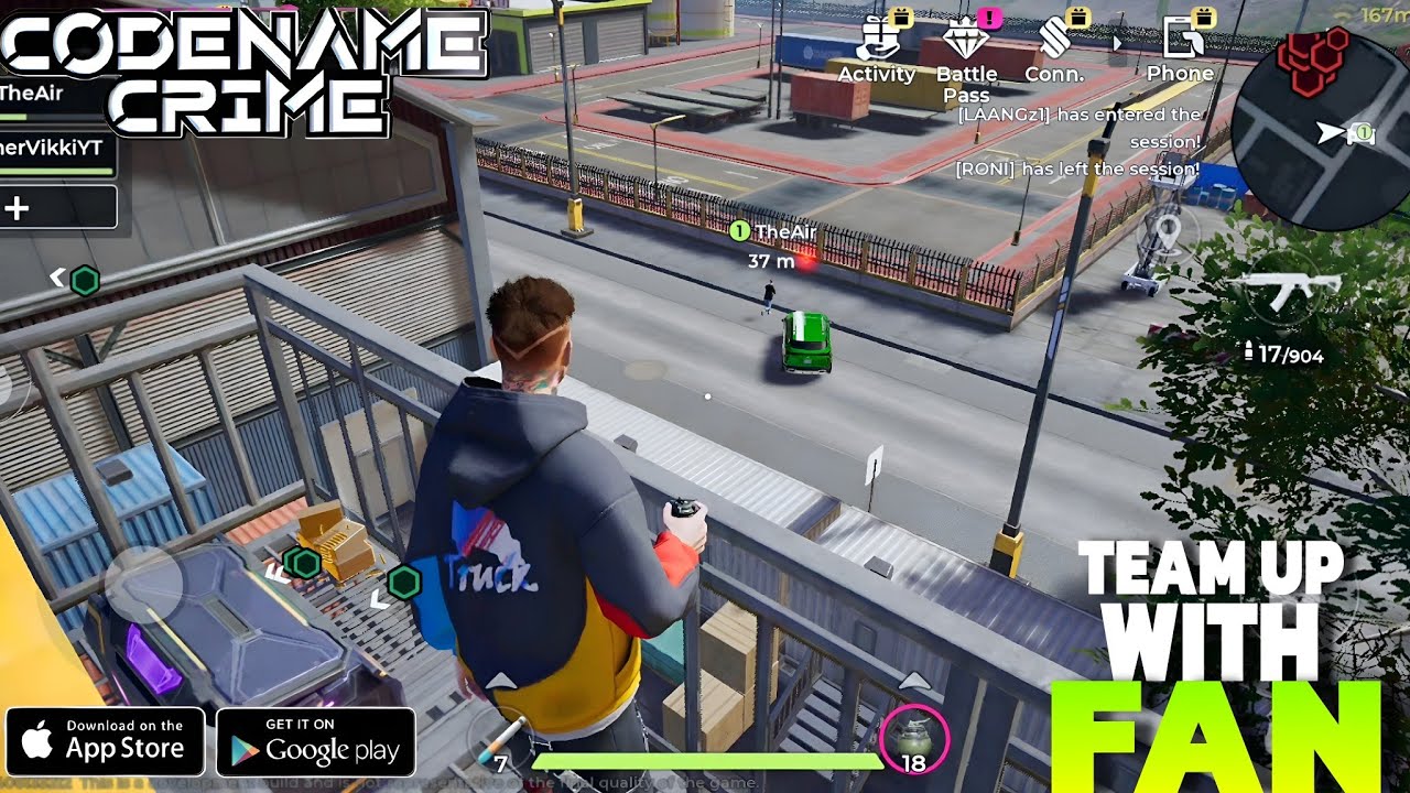 Codename Crime Team up With a Subscriber(Fan) open world Street Racing,Gang Raid 