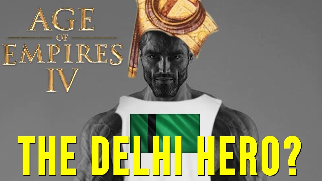 Age of Empires 4 - THE LAST DELHI HERO? Delhi Sultanate vs Mongols