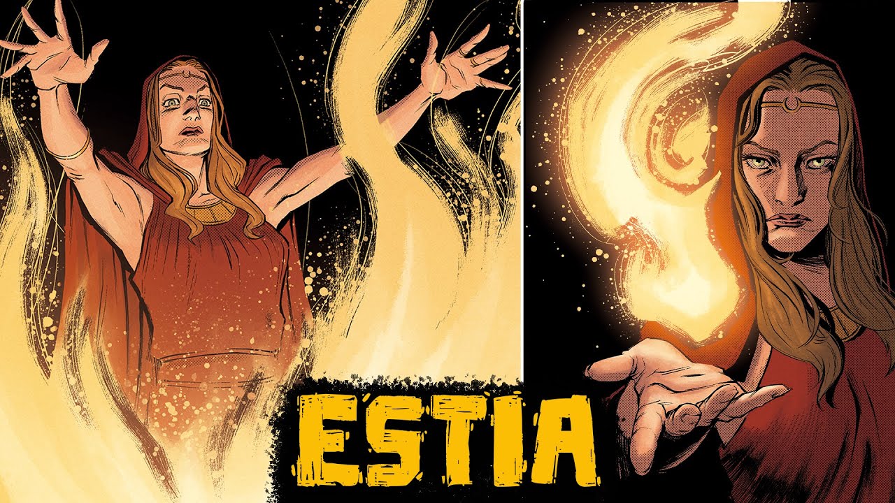 Estia: La Dea del Fuoco Sacro -  Mitologia greca - Storia e Mitologia Illustrate