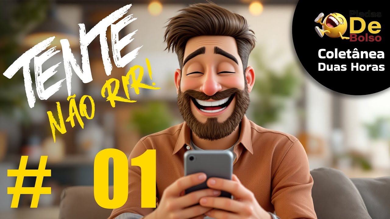 Tente N&atilde;o Rir: O Melhor do Humor e Piadas em V&iacute;deos Engra&ccedil;ados. Super Colet&acirc;nea #1.