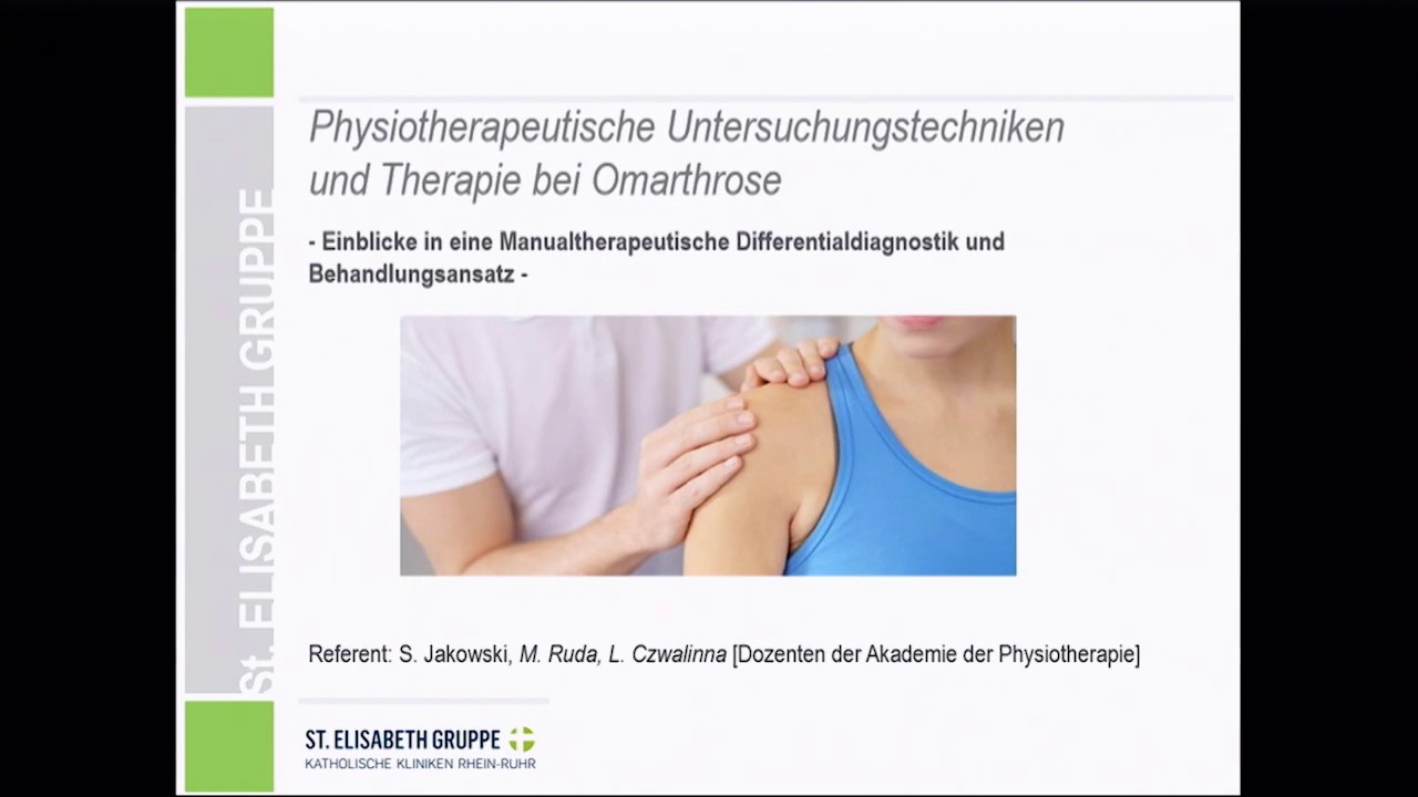 11/13 - Physiotherapeutische Therapie der Omarthrose (1)