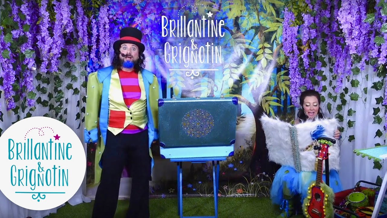 La famille Renard en vacances! - Brillantine et Grignotin - Spectacle jeune public (extrait)