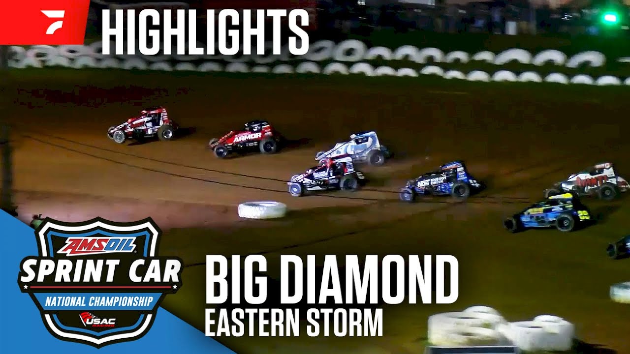 𝑯𝑰𝑮𝑯𝑳𝑰𝑮𝑯𝑻𝑺: USAC AMSOIL National Sprint Cars | Big Diamond Speedway | June 19, 2025