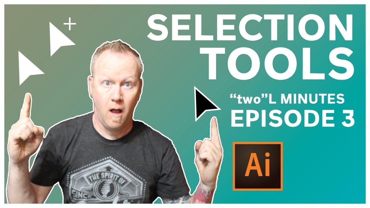 Как использовать инструменты выделения в Adobe Illustrator