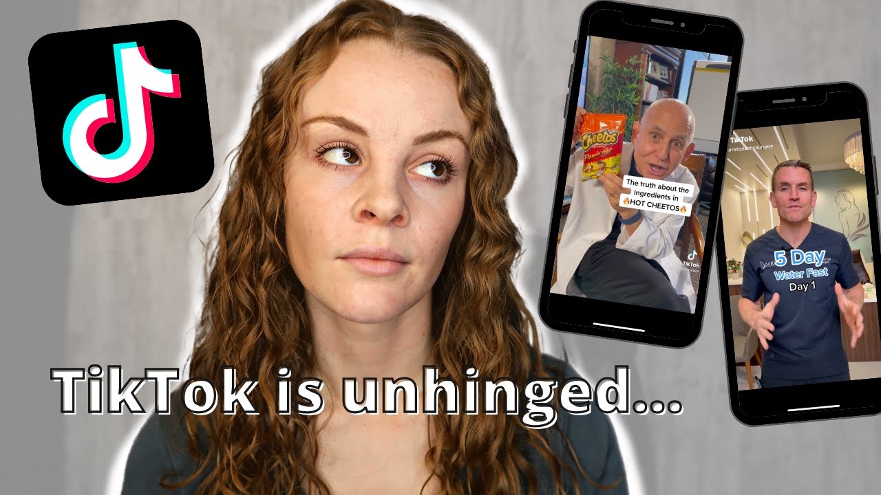 Dietitian Reacts to Nutrition Advice on TikTok | Toxic Diet Culture on TikTok