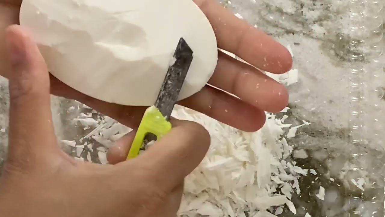 Playing with soap is very relaxing 🤍🤍