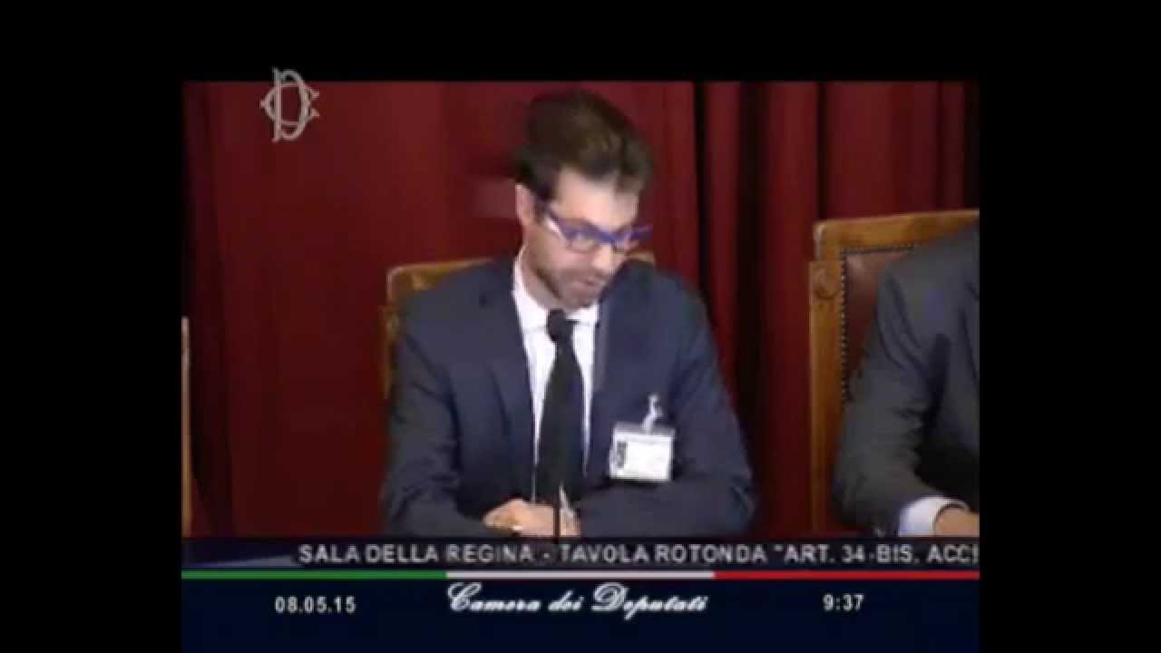 (1/1) Introduzione: Tavola rotonda su art. 34-bis, Camera dei Deputati, 8 maggio 2015 (1/3)
