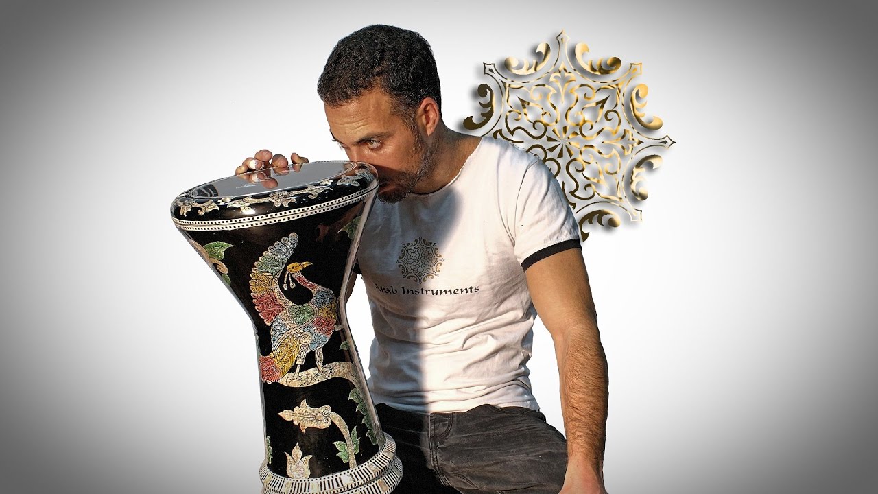 Mother of Pearl Sombaty Plus Darbuka - For Belly Dance Music