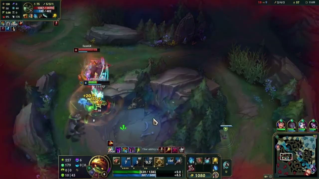 League of legends rammus jungle gameplay