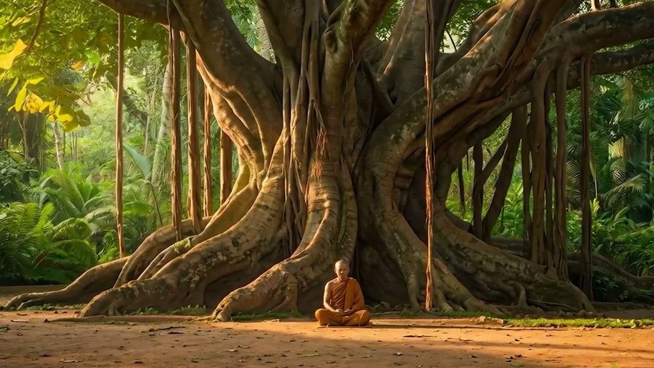 1 Hour Meditation Music Under the Banyan