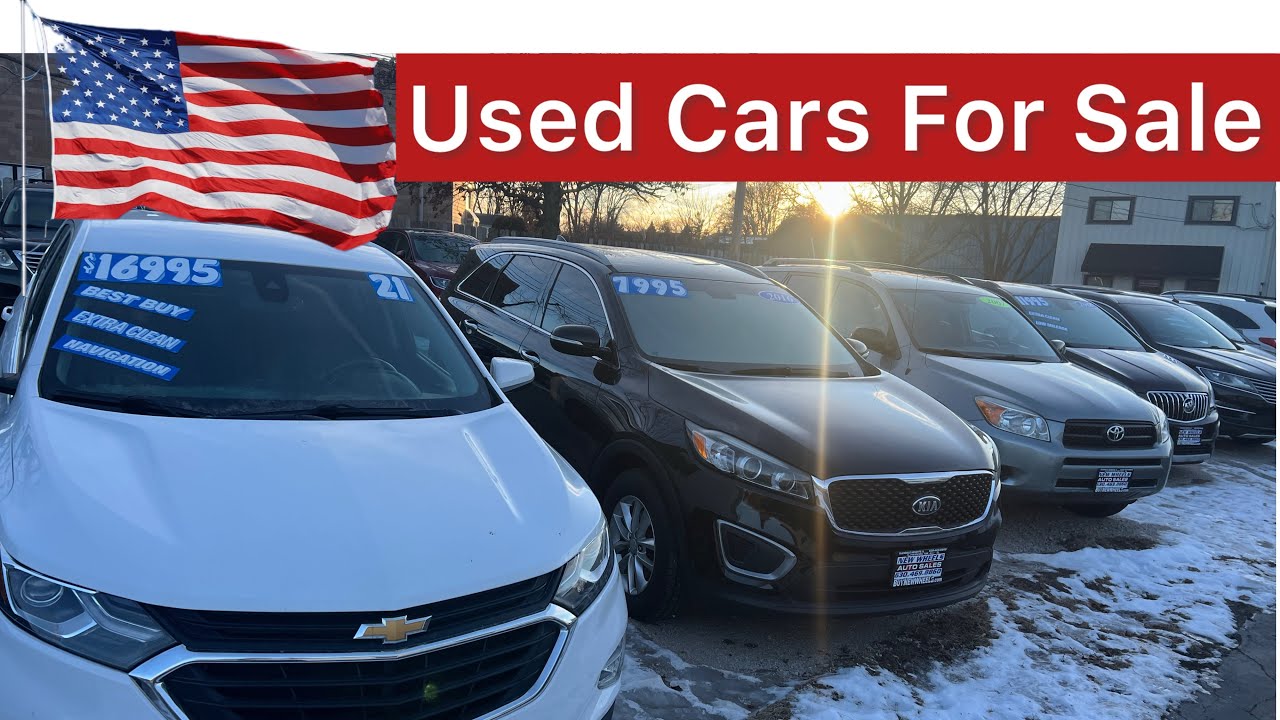 Продажа подержанных автомобилей 🚘 🇺🇸/ Цена на подержанные автомобили в США в 2025 году #автомобил...