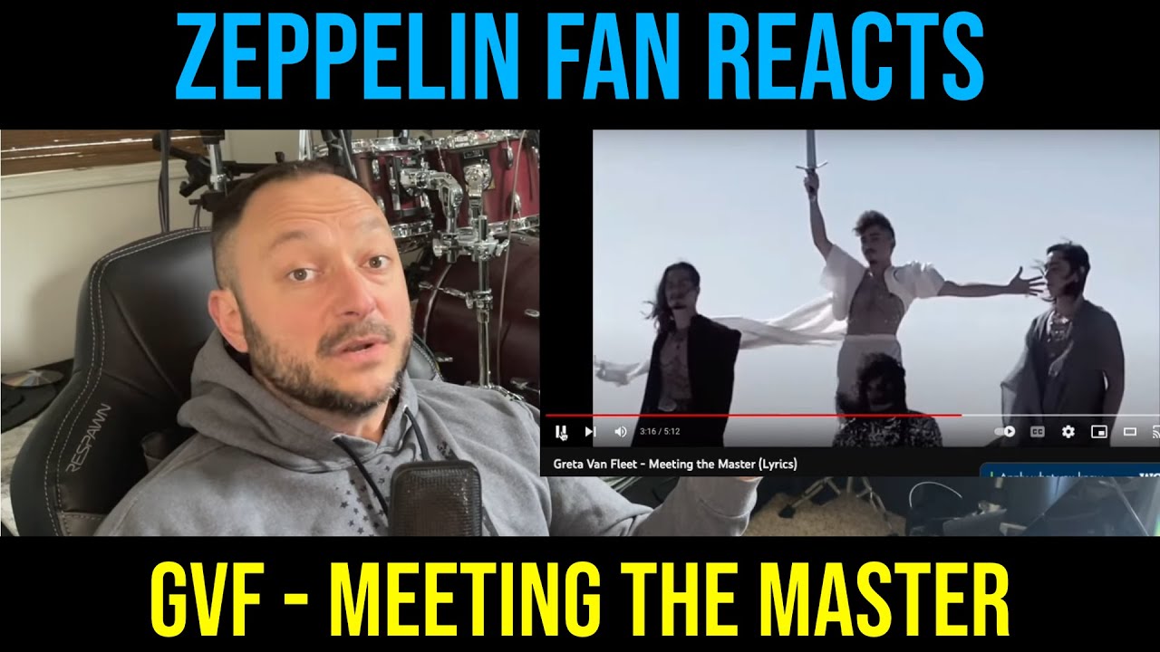 Zeppelin Fan REACTS to Greta Van Fleet - Meeting The Master
