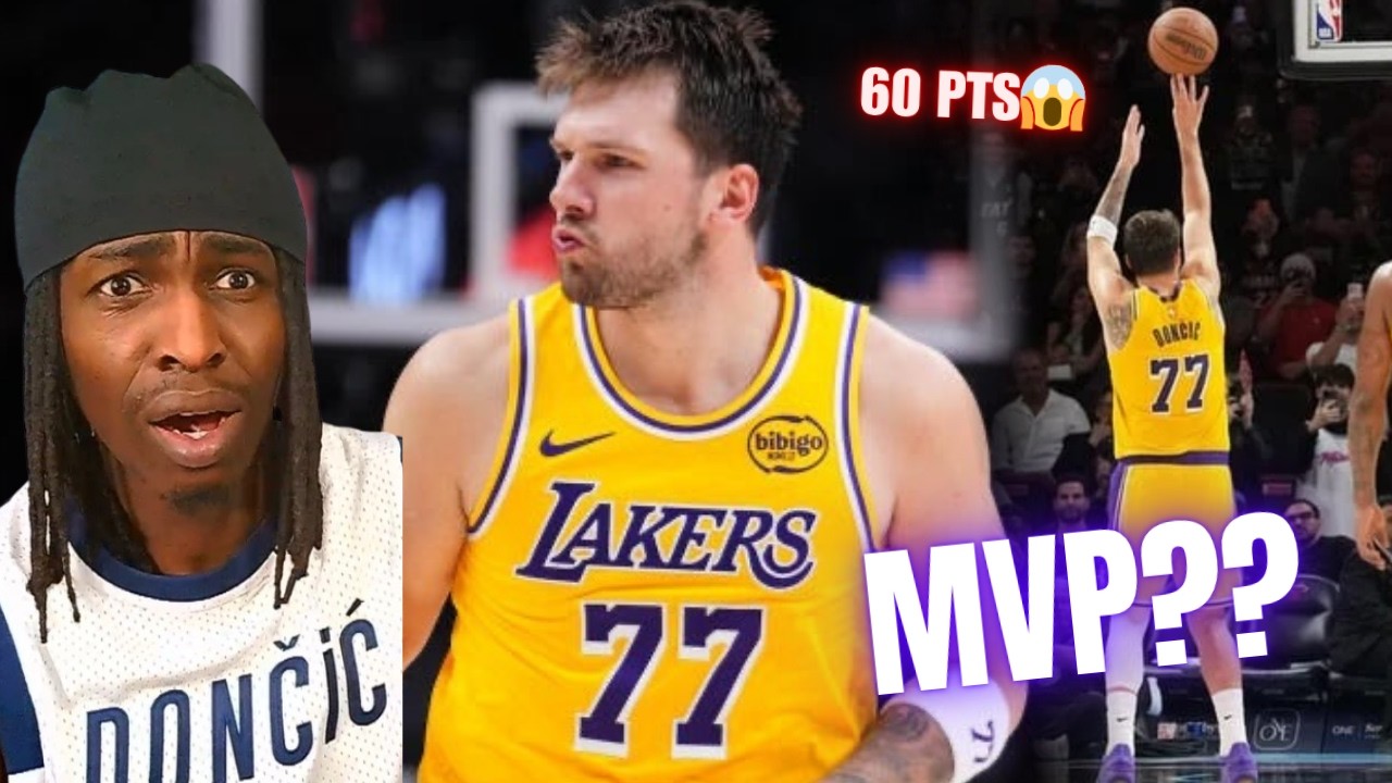 Luka Dončić Drops 60! 😱 Is the MVP Race Is OVER? REACTION