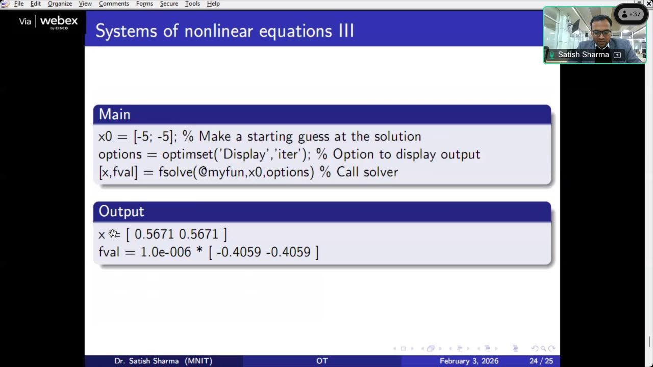 Day-1 Session-1: Optimization techniques: Theory & application to Power Systems