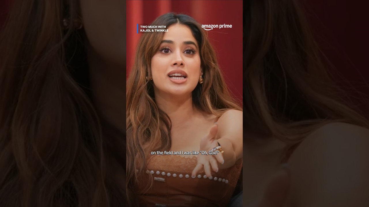 Janhvi Kapoor Trolling Herself? 👀 ft. Karan Johar | Two Much with Kajol and Twinkle #primevideoindia