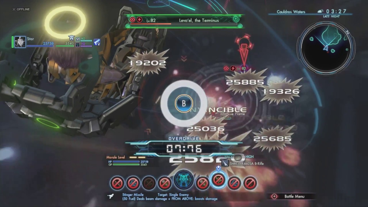 Xenoblade Chronicles X - Leva'el, the Terminus Solo No Superweapons (R-Cannons & M-Missiles)