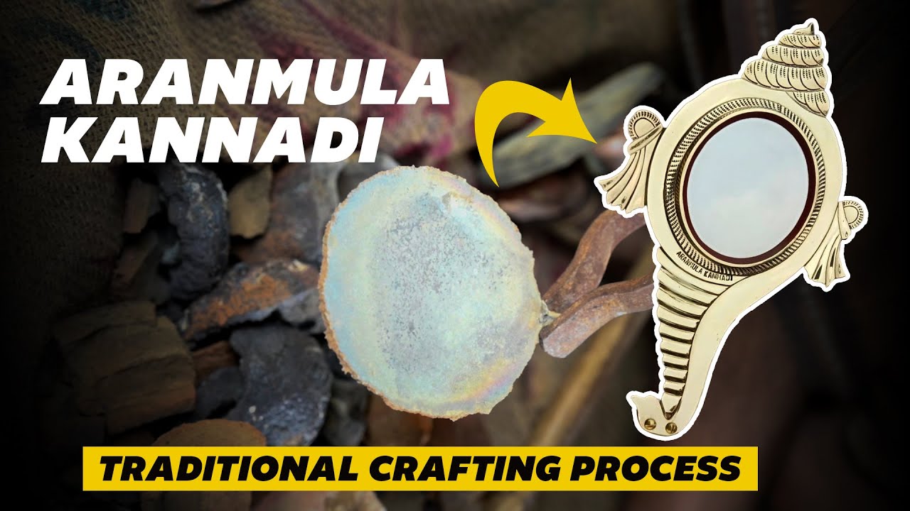 How Aranmula Kannadi is Artisan Made: Traditional Metal mirror making Process