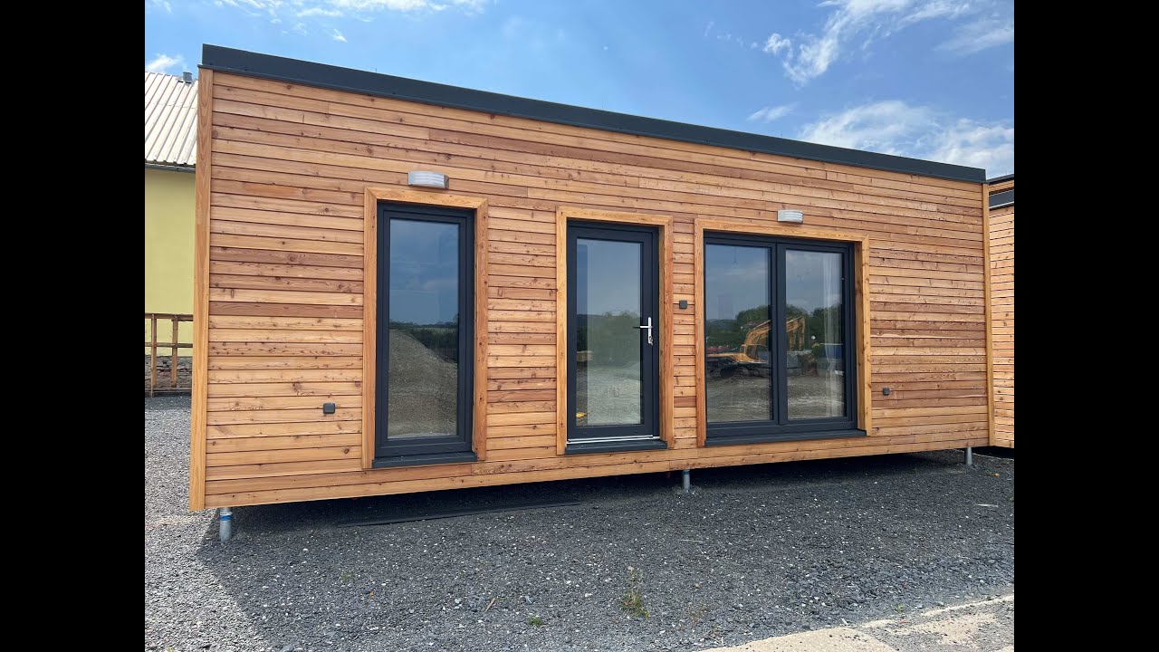 Mobilní dům 8x4m, dřevostavba