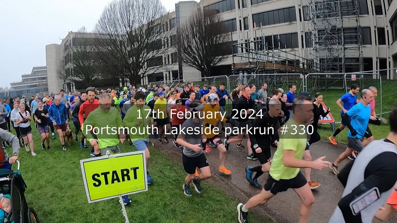 Portsmouth Lakeside parkrun, #330 - February 17th 2024 (fast)